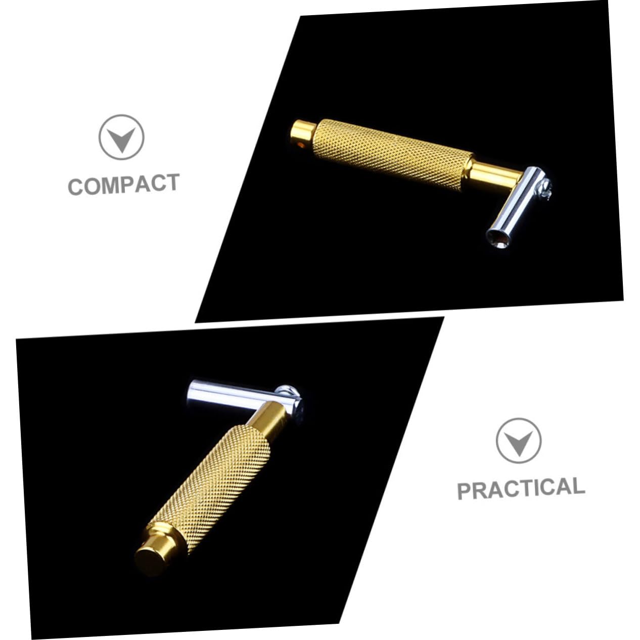 NULYLU -shaped Knurled Drum Wrench We22 Drum Keys for Drum Beginners Instrument Drum Keys Drum Tuning Tools Drums Tuning Keys Drum Tuning Accessory Drum Wrench Tool Metal Drum Key