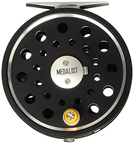 Carrete de Pesca Mosca Pflueger Medalist Talla 44385 con Mango Derecho/Izquierdo, Resistente a la Corrosión, Carrete de Aluminio con Sistema Click & Pawl miniatura 2