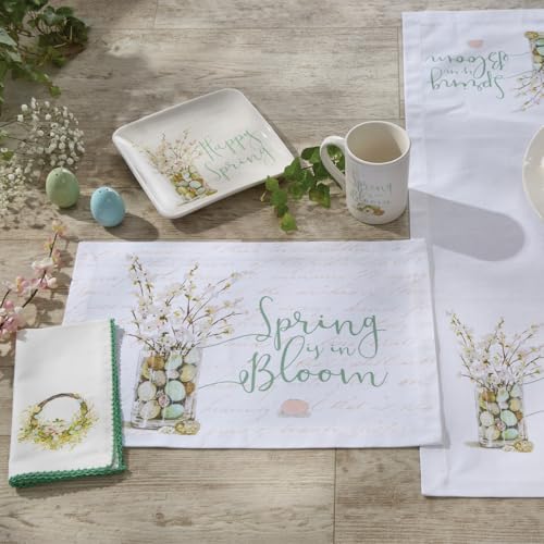 Servilletas de Tela Pack x4 Park Designs Florales Verdes miniatura 5