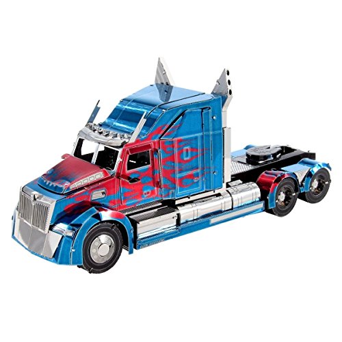 Kit Modelo 3D Metal Optimus Prime Western Star 5700 miniatura 1