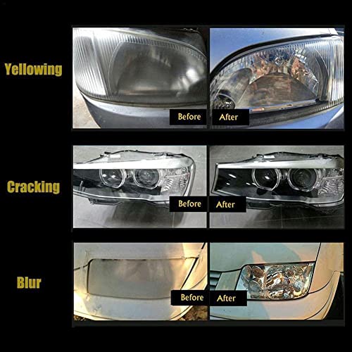 DAGESVGI Kit di ripristino polacco per fari auto