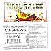 Naturalee Cashews 2 lbs - Roasted, Unsalted - Natural Heart Healthy Snack