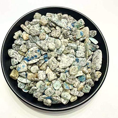 Piedras de Grava de feldespato Natural de 50 g, adecuadas for la decoración de peceras, Grava de Piedra Natural decoración de la habitación (Size : 8-12mm)