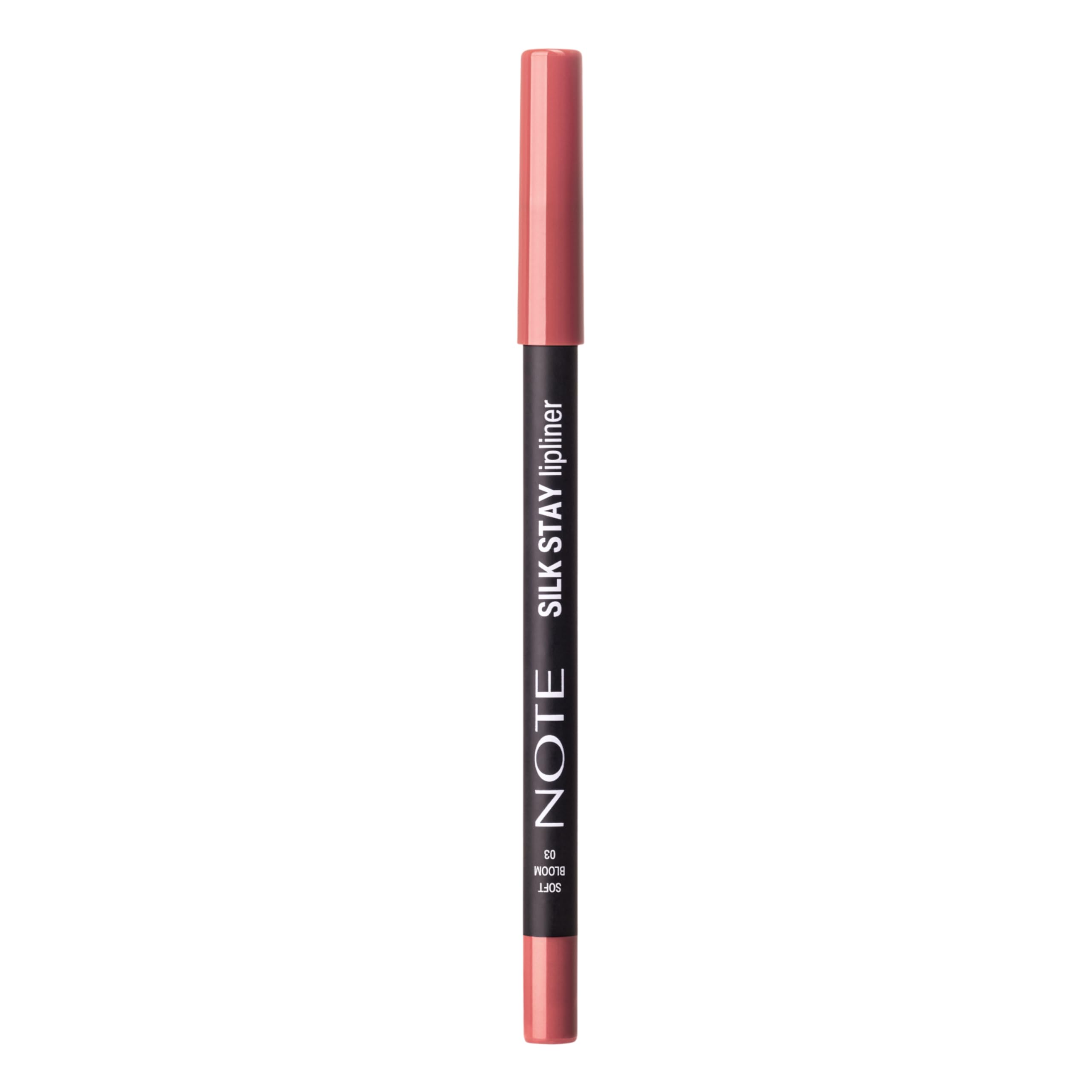 Note Cosmetics Silk Stay Lipliner Suya Dayanıklı İpeksi Dudak Kalemi - 03 Soft Bloom