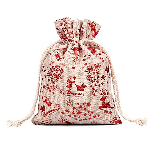 Bolsas de Yute Duoer 50pcs 10x14 13x18cm miniatura 5