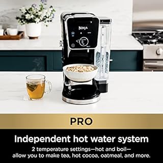 Ninja Hot and Iced Coffee Maker, Single Serve Coffee Maker and Drip Coffee Machine, DualBrew Pro Specialty 12-Cup with K-Cup Combo, Includes Permanent Filter, CFP307