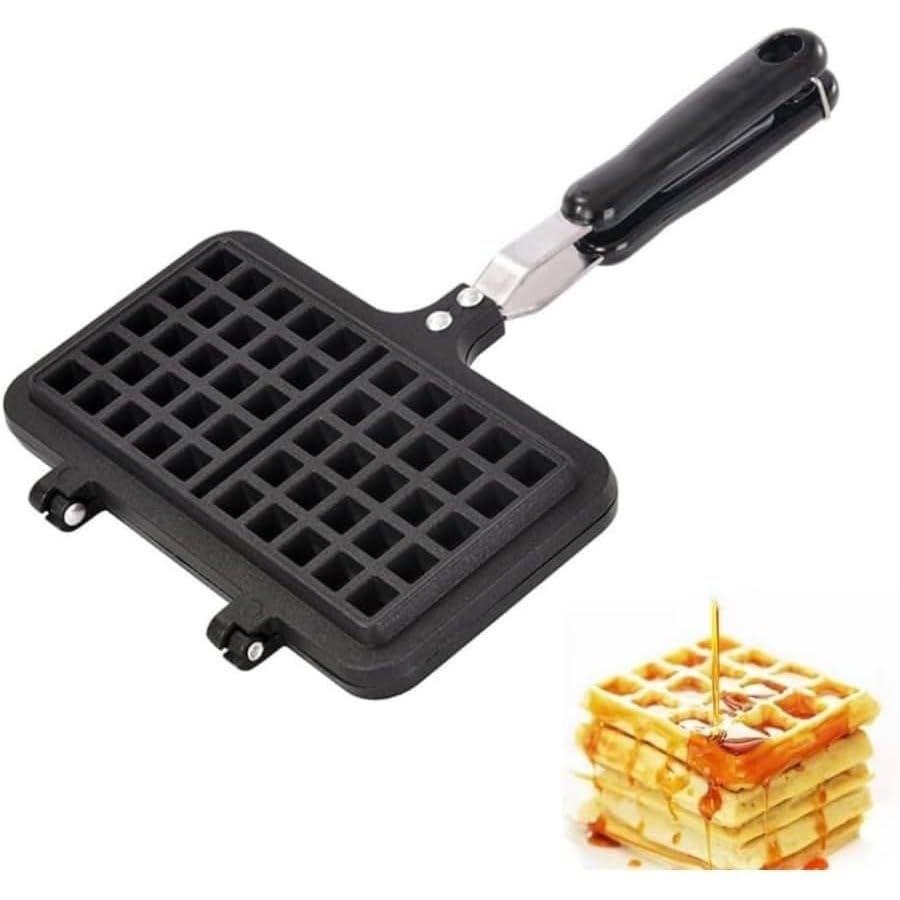 Amazon | ワッフルメーカー ガス火専用 両面焼き ワッフル ワッフル  