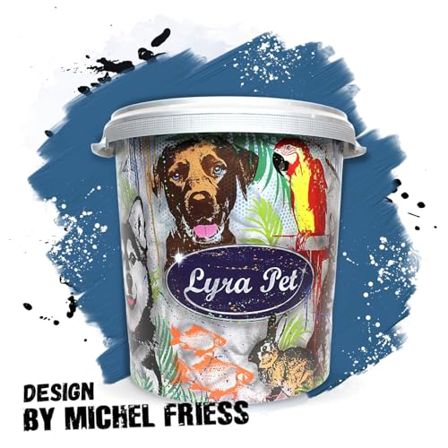Lyra Pet® 5 kg Rindereuter 5000 g Euter getrocknet Kausnack Hund in 30 L Tonne