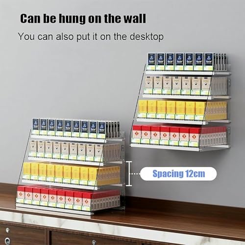 Vitrine de cigarettes compacte pour ranger les comptoirs encombrés - 4