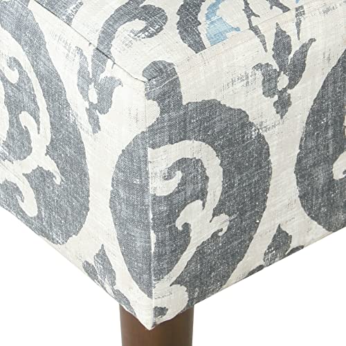 HomePop Modern Armless Dining Accent Chair - Suri Blue by HomePop - Image 4