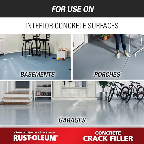 Rust-Oleum Concrete Crack Filler Epoxy 9 oz Gris miniatura 5