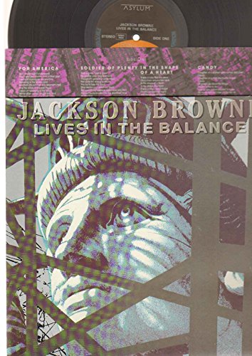 JACKSON BROWNE   LIVES IN THE BALANCE   LP vinyl