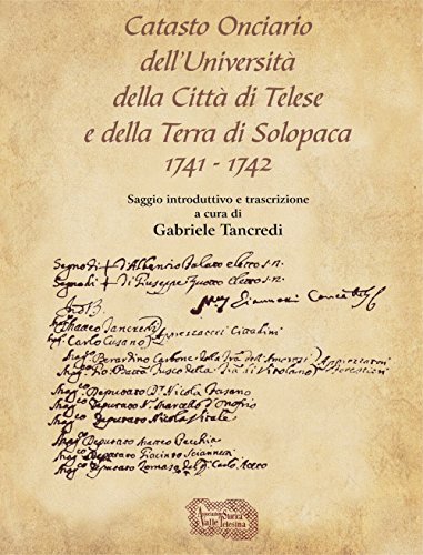 Catasto onciario dell'università della città di