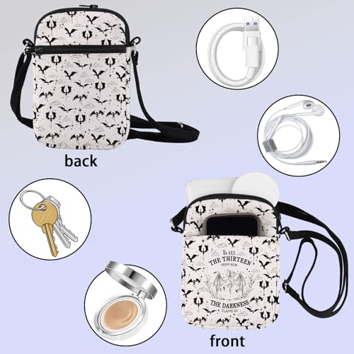 ZJXHPO Novel Cross Body Bag Reader Messenger Bag Bookish Shoulder Bag Abraxos Gift Bookworm Gift3