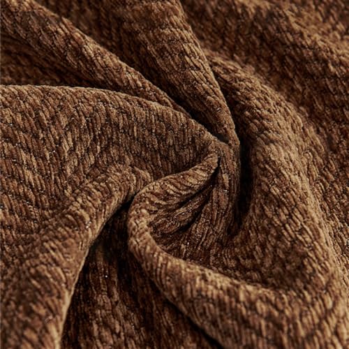Couverture de protection chenille blanche lavable pour canapé 3 places - 4