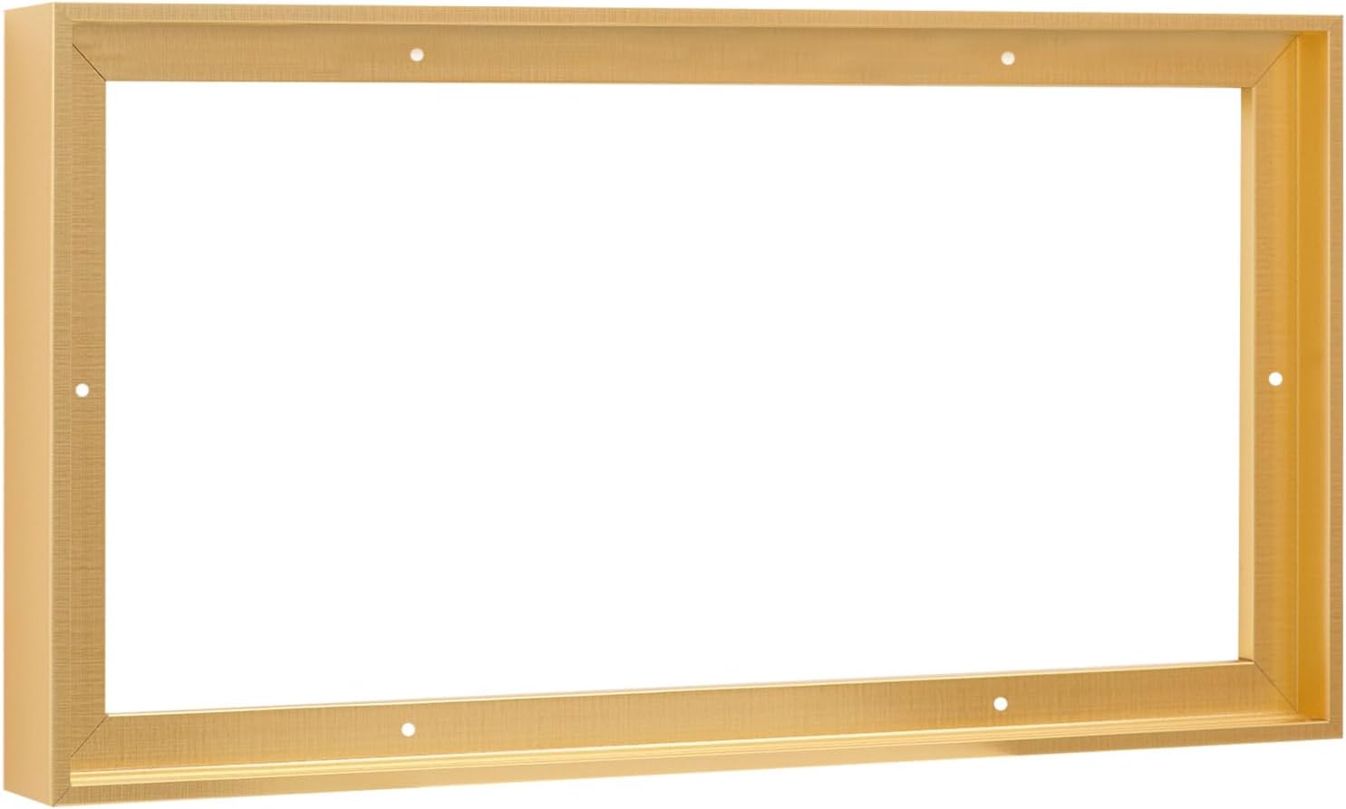 Pixy Canvas Floater Frame 16x20 for 1-1/2 (1.5) inch Deep Canvas Paintings/Canvas Prints/Wood Canvas Panels/Wall Art/Wall Decor/Home Decor/Artwork (Brass Gold, 16 x 20 inch, Landscape) 16 x 20 inch Brass Gold
