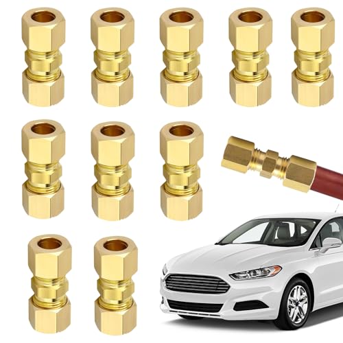Ceprznvey Accesorios de tubería de freno de coche, conectores rápidos para tubo de freno, suministros de mantenimiento de automóviles para reparación de vehículos, sedán, camión, RV