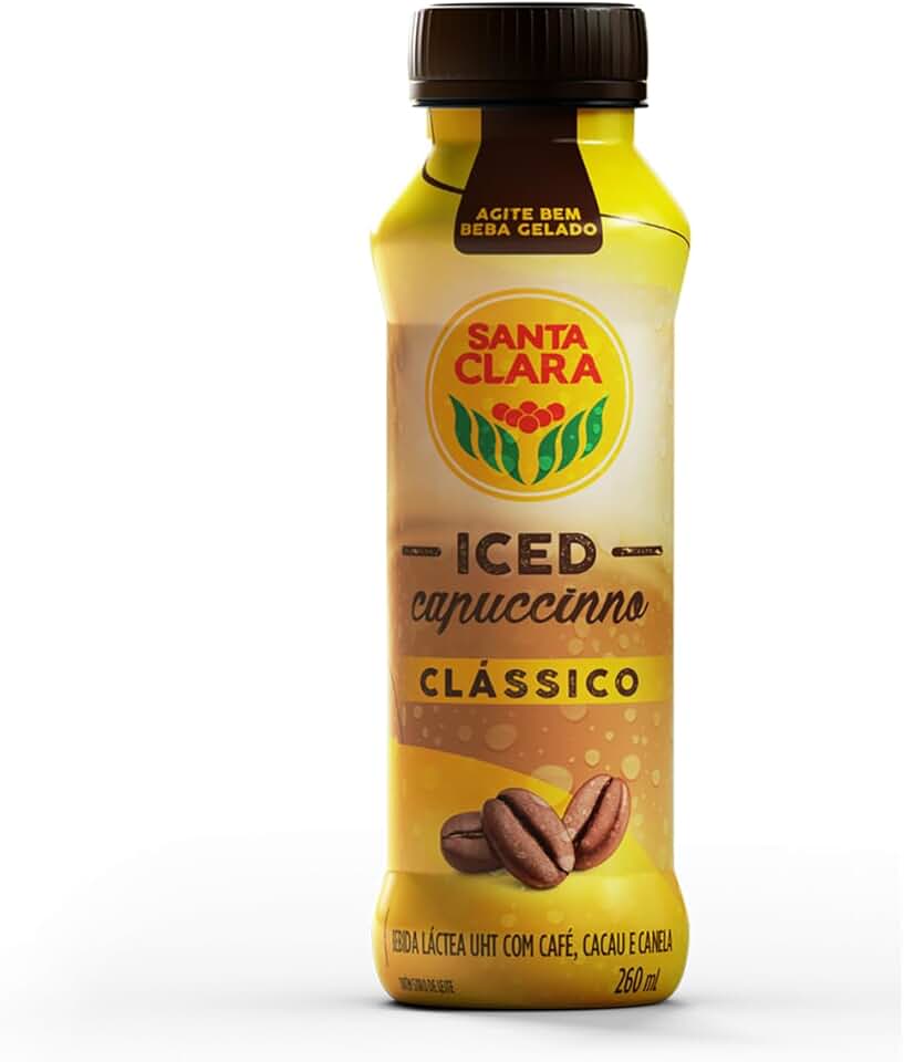 Bebida Láctea Cappuccino Classic Santa Clara 260ml