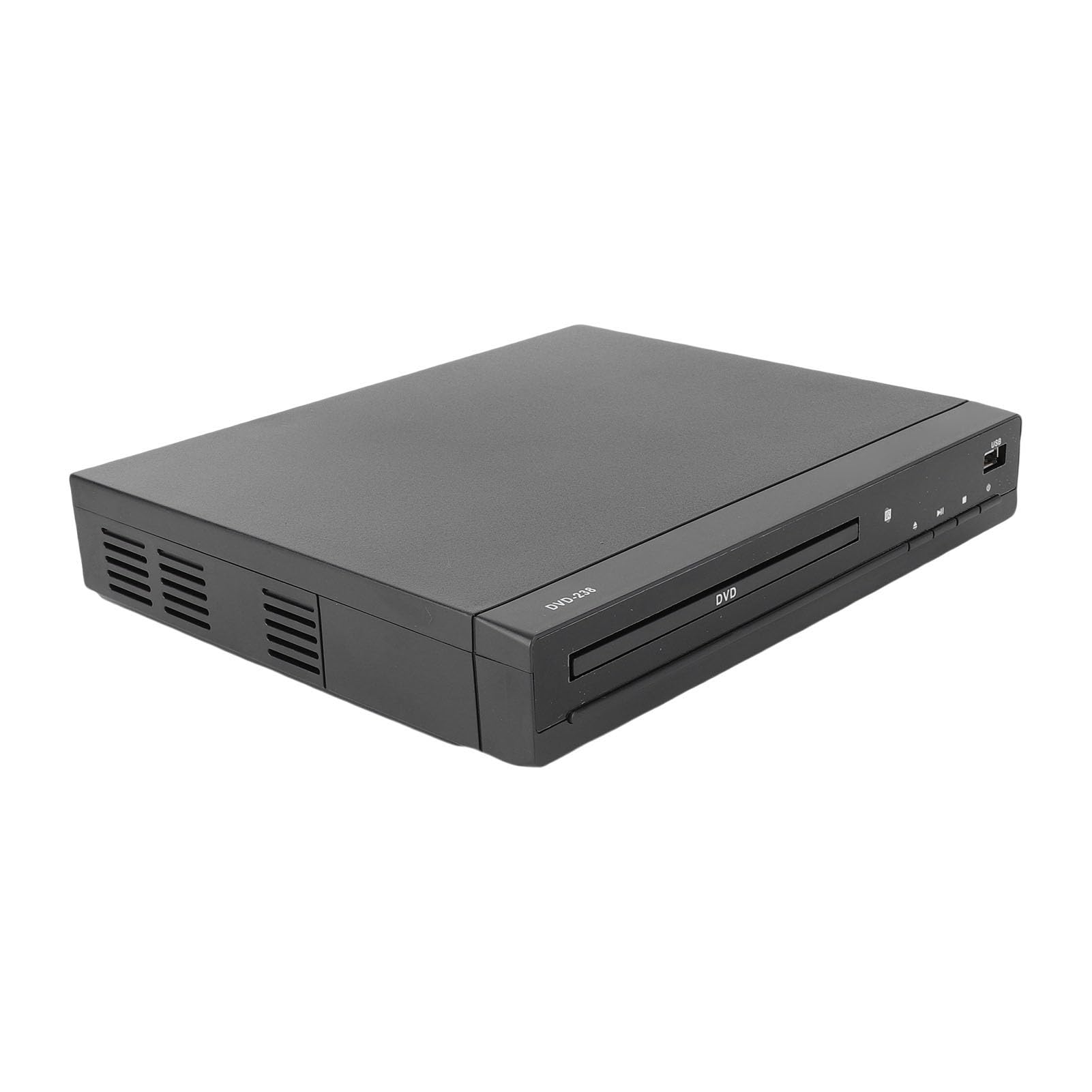 XUMIUZIY Odtwarzacz DVD HDMI do Projektora Telewizyjnego, Odtwarzacz CD DVD dla Wszystkich Regionów z Pilotem i Portem USB, Skalowanie do 1080P, Obsługa NTSC i PAL (wtyczka UE)