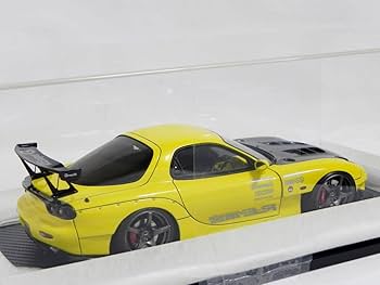 Amazon | IG 1048 1/18 MAZDA RX-7 (FD3S) RE Amemiya Yellow