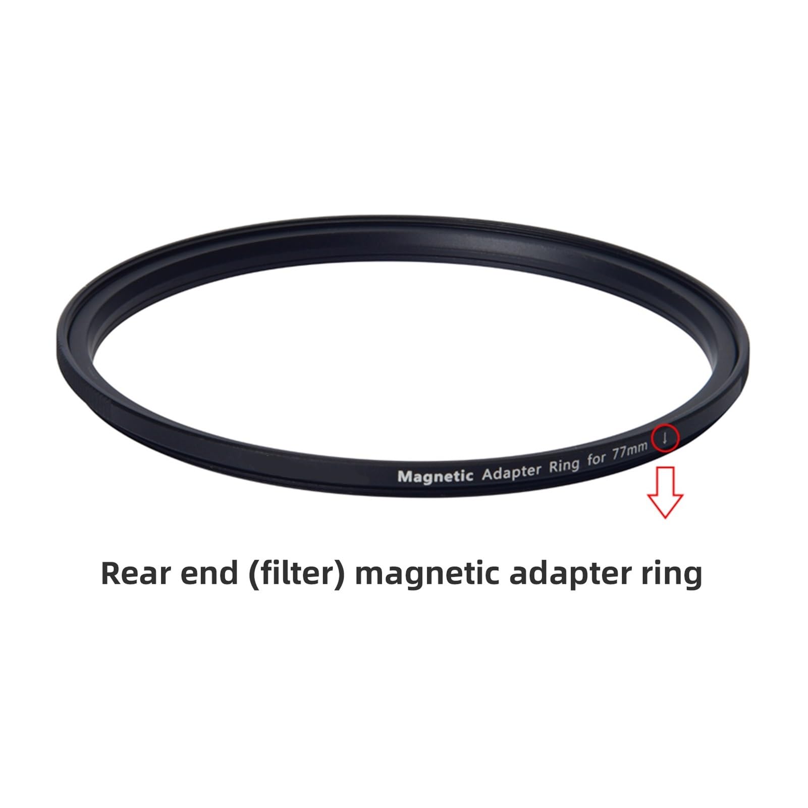 Kit De Anillo Adaptador De Filtro Magnético 67mm/ 72mm/ 77mm/ 82mm Anillo Adaptador For Filtro Y Lente Anillo Adaptador Magnético(72mm)
