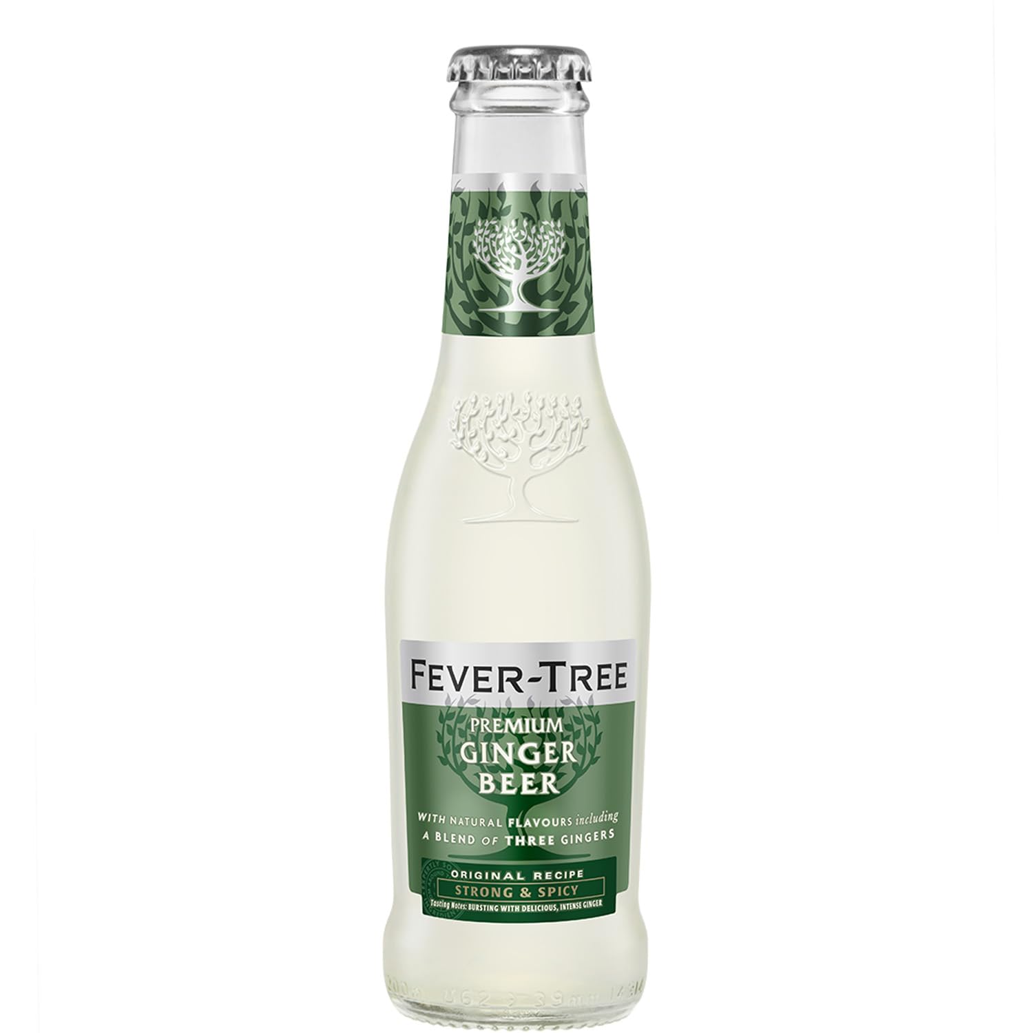 Fever-Tree Ginger Beer 4 x 200 ml (Pack of 6, Total 24 Bottles)