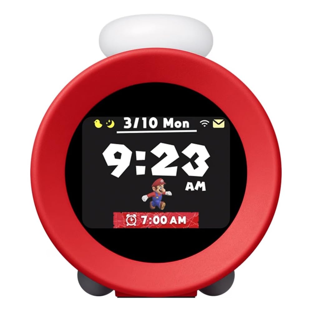 Nintendo Sound Clock: Alarmo – Interactive Alarm Clock with Nintendo Game Sounds