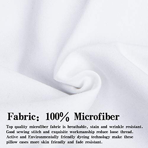 Image of NTBAY Full Microfiber Flat Sheet, 81 x 96, White