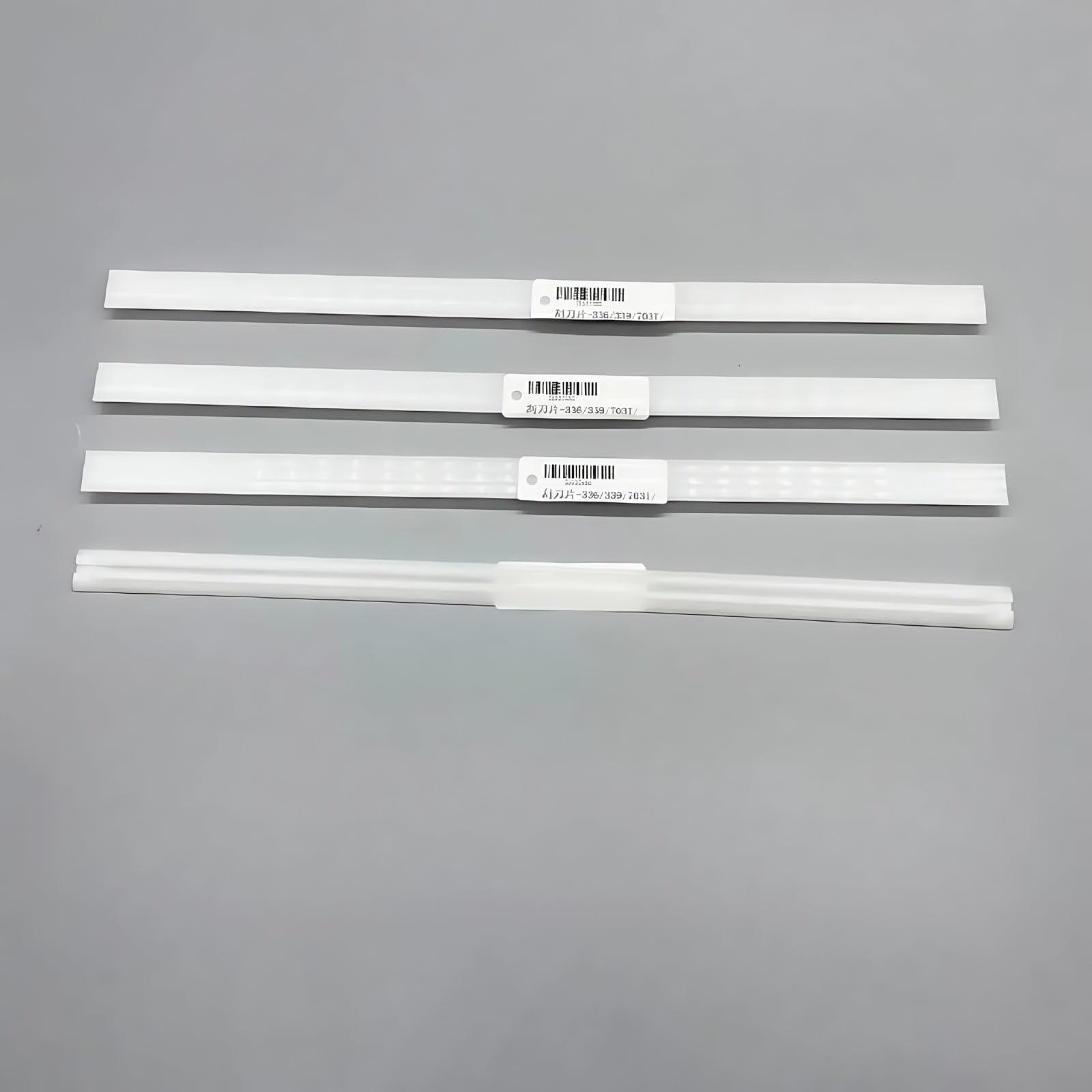 4 Cuchillas raspadoras for máquina de Helado TL035480, compatibles con Taylor 339, 336, 701T, 703, C723, 723 y 782.