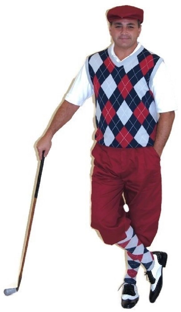 Mens Classic Stewart Golf Knickers Maroon Desertcart Seychelles