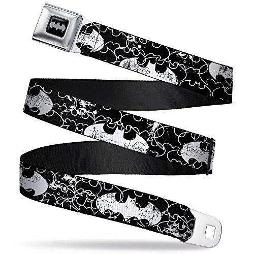 Buckle-Down Sicherheitsgurt Batman Kids - mehrfarbig - 4 cm Breit-61/97 cm Länge