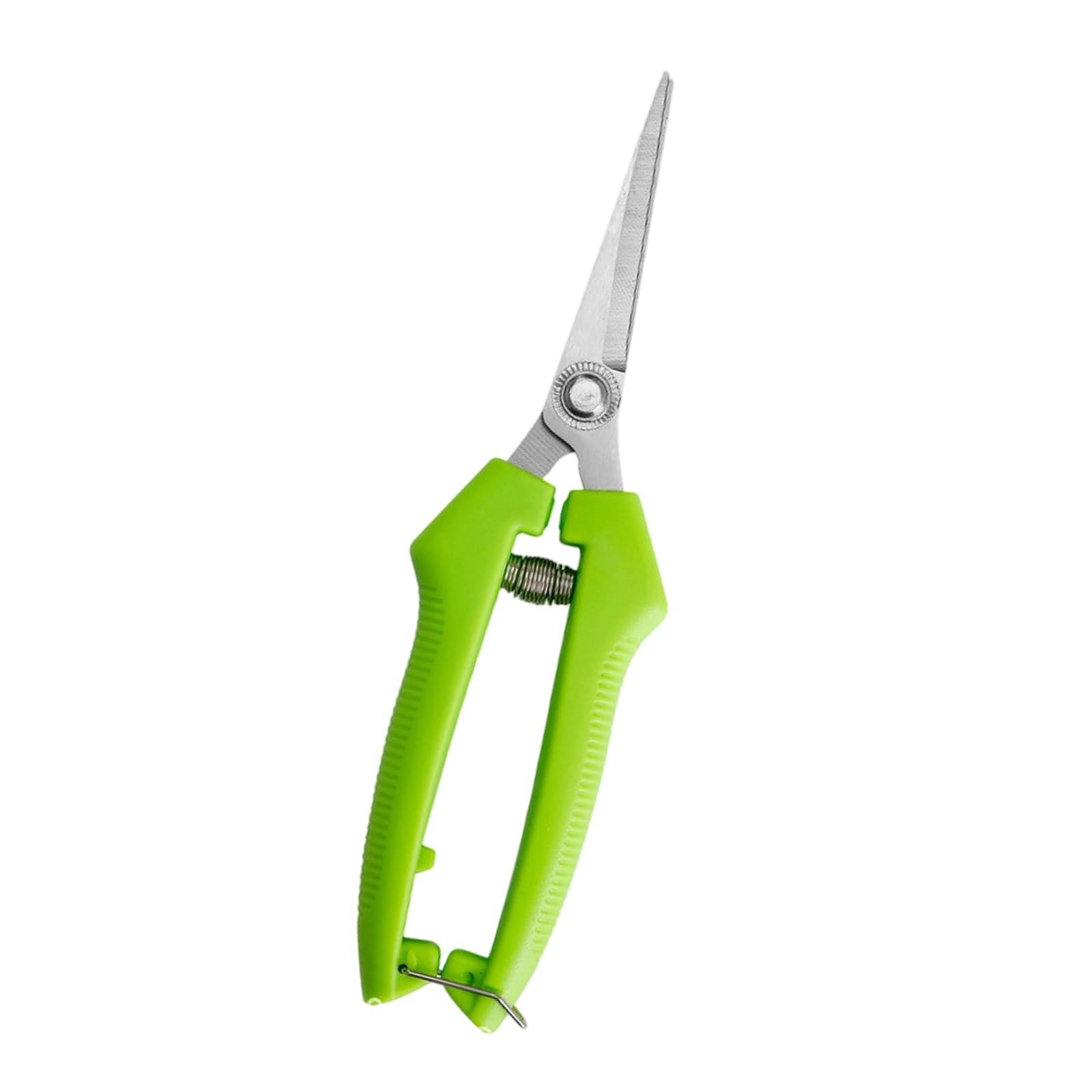 Kaeltsyn Green Ergonomic Design Sharpened Bypass Pruning Scissors With Reinforced Stainless Steel And Comfortable Nonslip Grip Rustproof Steel Pruning Shears