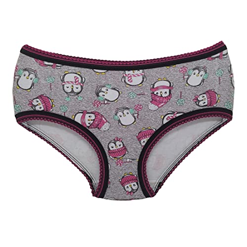 CALCINHA INFANTIL LULUZINHA ALGODÃO PENTEADO KIT COM 5 PEÇAS (GG, SORTIDAS)