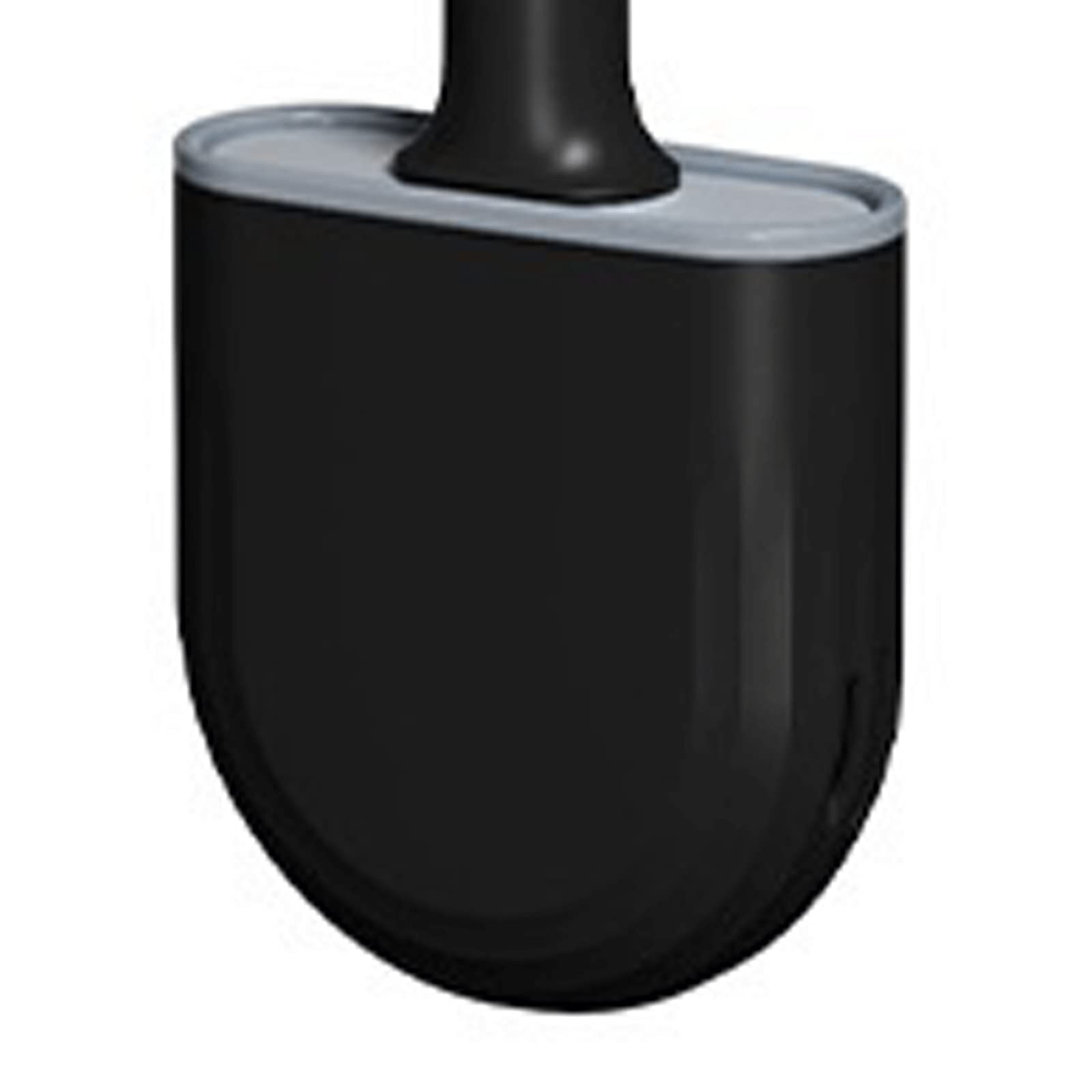 Scopino per WC traspirante a prova di perdite d'acqua con base in silicone Wc testa piatta flessibile setole morbide spazzola strumenti per la pulizia della casa