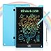 Coolzon Tavoletta Grafica LCD Scrittura 12 Pollici Colorato Schermo, Lavagna da Disegno Portatile Ewriter Cancellabile con Pulsante di Blocco per Bambini Studenti di 3 4 5 6 7 8 anni Adulti (Blu)