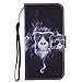 Produktbild Galaxy J3 2016 Hülle, SONWO Mode Süß Muster PU Leder Flip Brieftasche Magnetverschluss Schutzhülle mit Karte Schlitz, Handseilund und Standfunktion für Samsung Galaxy J3 2016, Affe