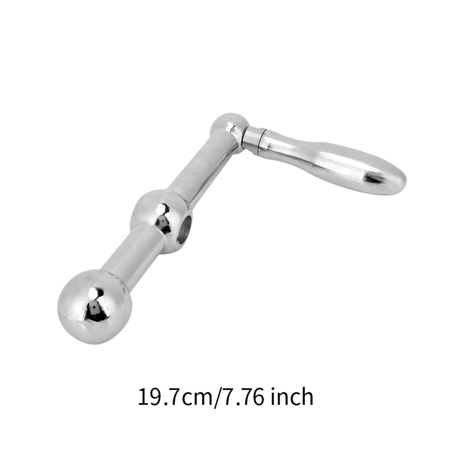 UGPLM Milling Machine Ball Handle Replace Easy to Install Professional Accessories Comfortable Grip Repair Part 3 Ball Crank Handle