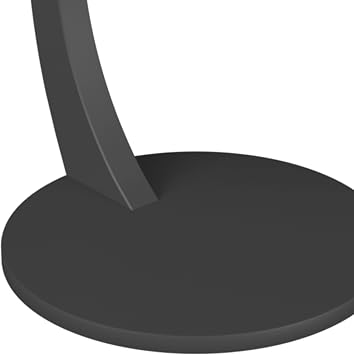 interGO-Wheeled C Coffee Table Sofa Stand Side Table Nail Table Coffee Table Service Table (Anthracite Grey)
