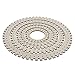 Trimits Weaving Looms: Circular: 5 Pieces, Wood, Assorted