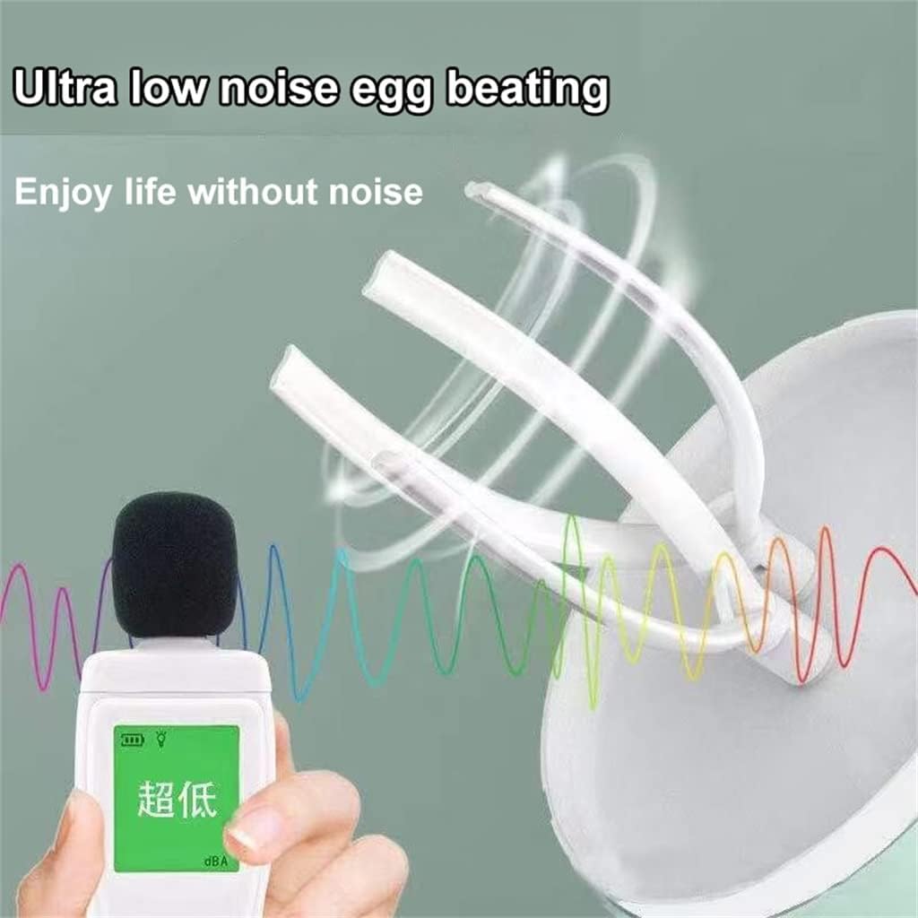 Electric Whisk Household Baking Automatic Whip Whisk Cream Cake Mixer Egg Whisk Beater Portable (Color : A Size : As the picture shows)