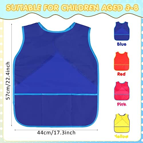 12 Pcs Art Smock for Kids Waterproof Artist Painting Aprons
