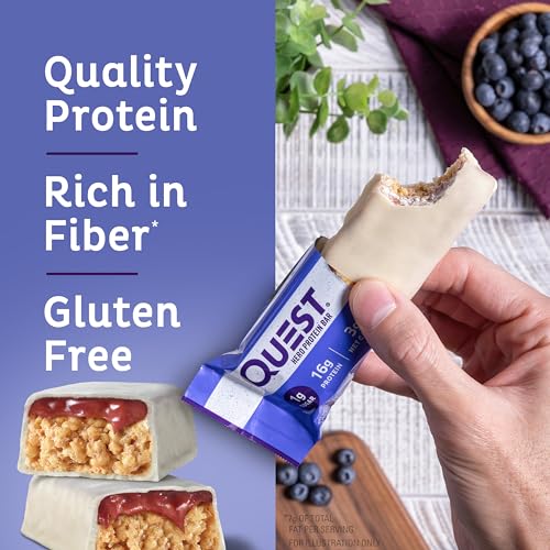 Quest Nutrition Barra de Proteína Blueberry y Lemon Cake miniatura 4
