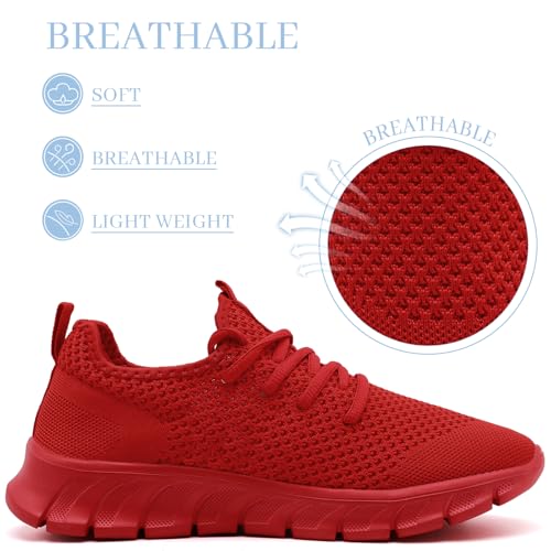 Image of Running Shoes for Men Womens Walking Tennis Gym Sneakers Slip On Comfortable Lightweight Athletic Workout Fashion Sports Shoes