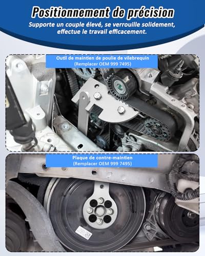 Solution calage distribution Volvo d4204t pour remplacer l'outil constructeur 9997495