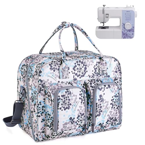 Teamoy Bolsa para Transportar la Máquina de Coser, Bolsa de Protección, Diente de León