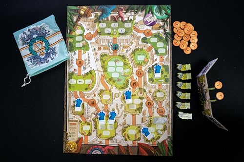 Zoo Vadis juego de mesa de estrategia para 3-7 jugadores miniatura 6