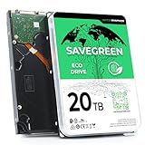 Water Panther SaveGreen Eco Series 20TB 7.2K RPM SATA 6Gb/s 512e CMR HDD (Renewed)