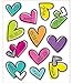 Carson Dellosa Kind Vibes Motivational Stickers?6 Sheets of Heart Stickers with Inspirational Messages, Reward Stickers for Classroom or Homeschool (72 pc)
