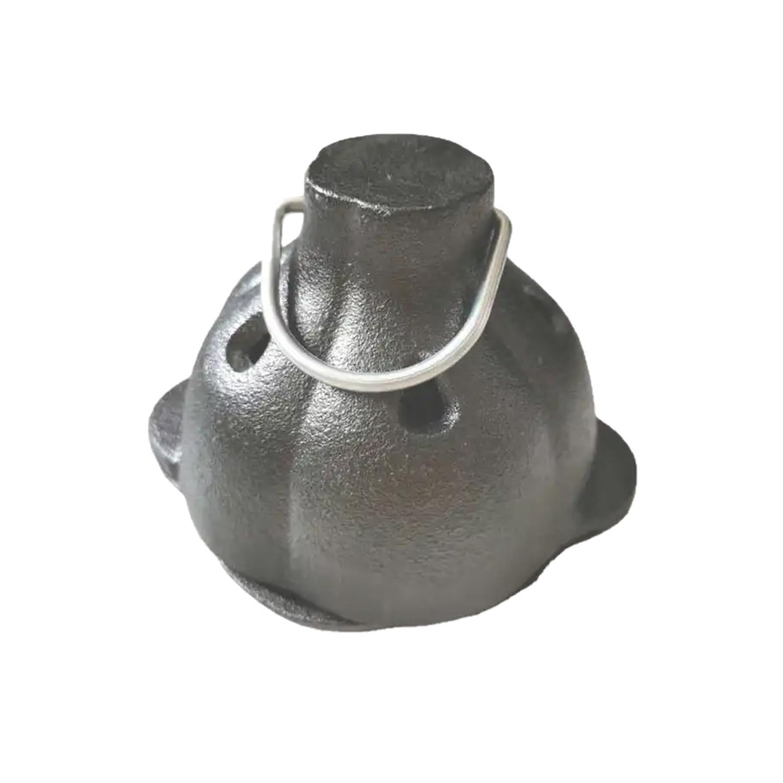 Nucelit Temperatures Cast Iron Garlic Roaster Smoker Box for Grills Ovens Vegetable Meat Accessories Portable Cast Iron Smoker Box