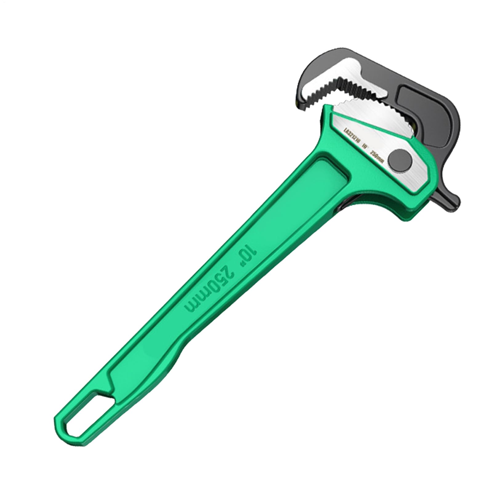 Alicates de tubo rápido pesado, accesorios de fontanería, tubos domésticos, con construcción de acero portátil, agarre confortable antideslizante, verde, para el hogar, jardinería, eléctrica, cocina